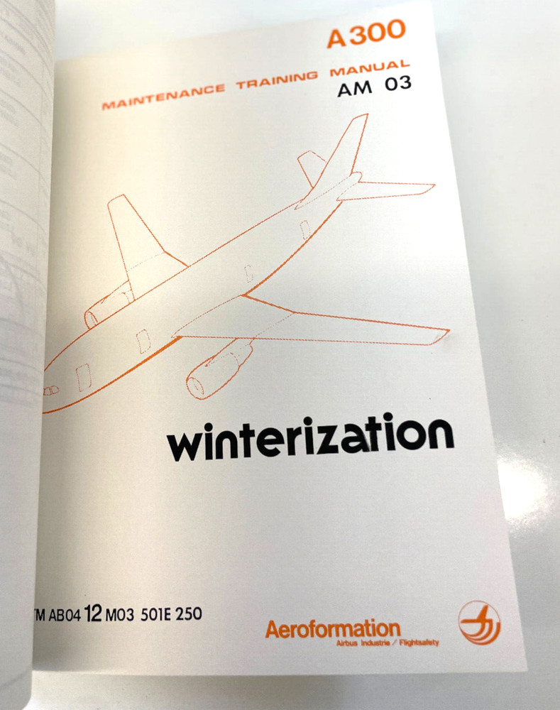 Vtg Airbus A300 Technical Service Training Manual Multiple Systems Book