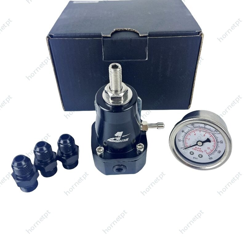 13129 Fuel Pressure Regulator Combo Kit ; Compact EFI 30-70 psi Return Style