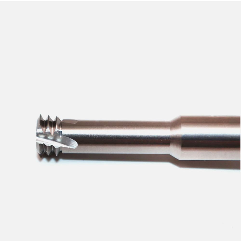 1pcs Solid Carbide Thread Mill HRC60 Thread Cutter Three Tooth For Aluminum