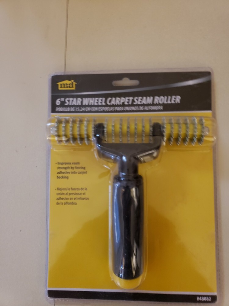 6" STAR WHEEL CARPET SEAM ROLLERS NEW