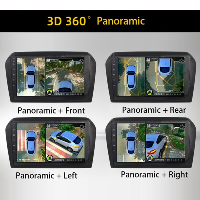 360° Car Camera Panoramic Surround View 1080P A Right+Left+Front+Rear7806