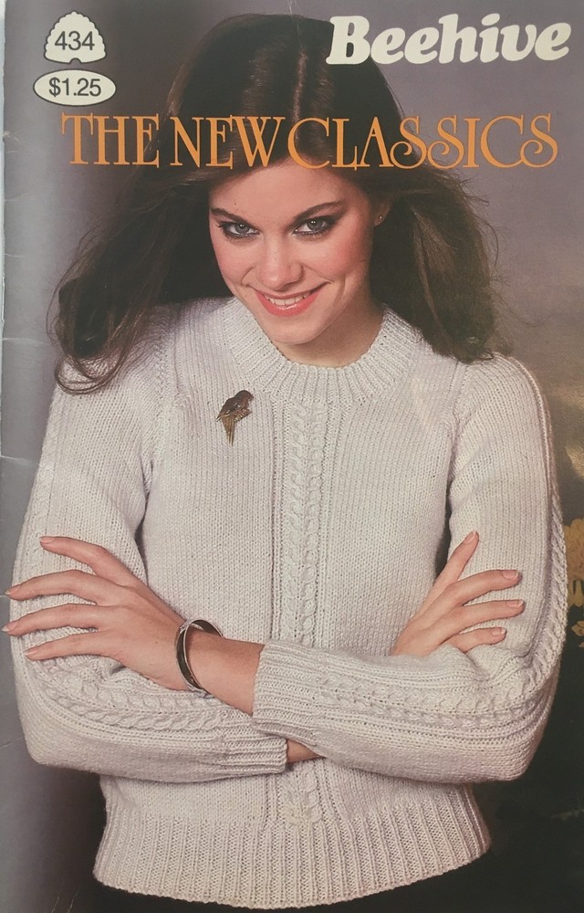 Beehive Knitting Pattern Booklet 434, The New Classics - Sweaters Cardigans