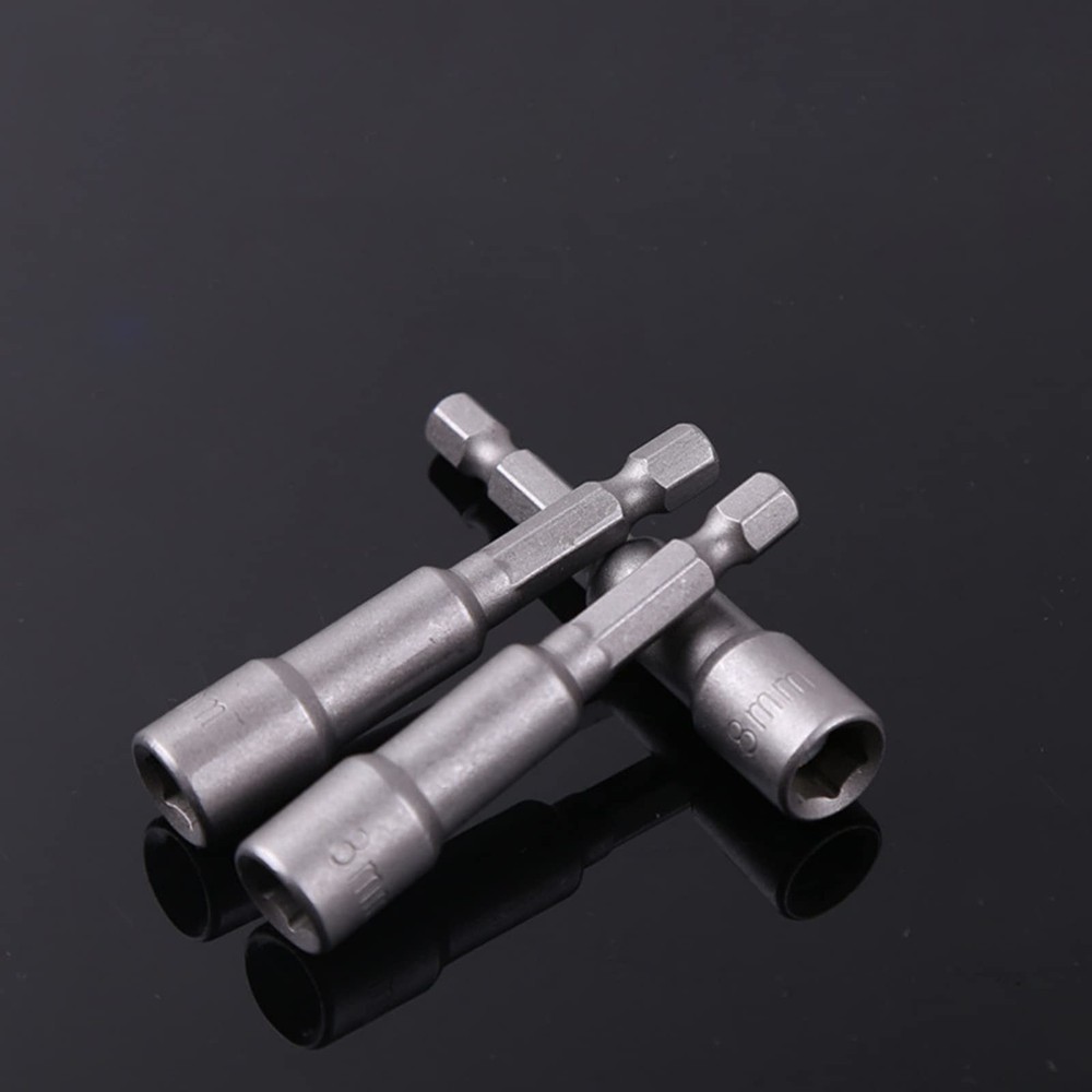 5/16" Nut Driver Drill Bit Set, 10 PCS Hex Magnetic Impact Nut Setter Socket ...