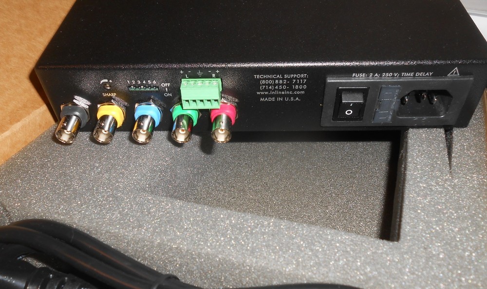 EXTRON INLINE COMPUTER INTERFACE W INT POWER SUPPLY CIA101 NIB