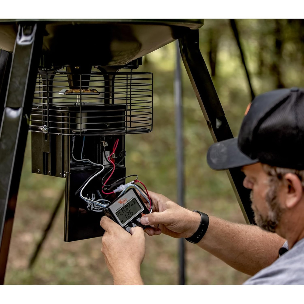 2 Drop Funnel for Deer Feeder | Versatile Durable Polyc...