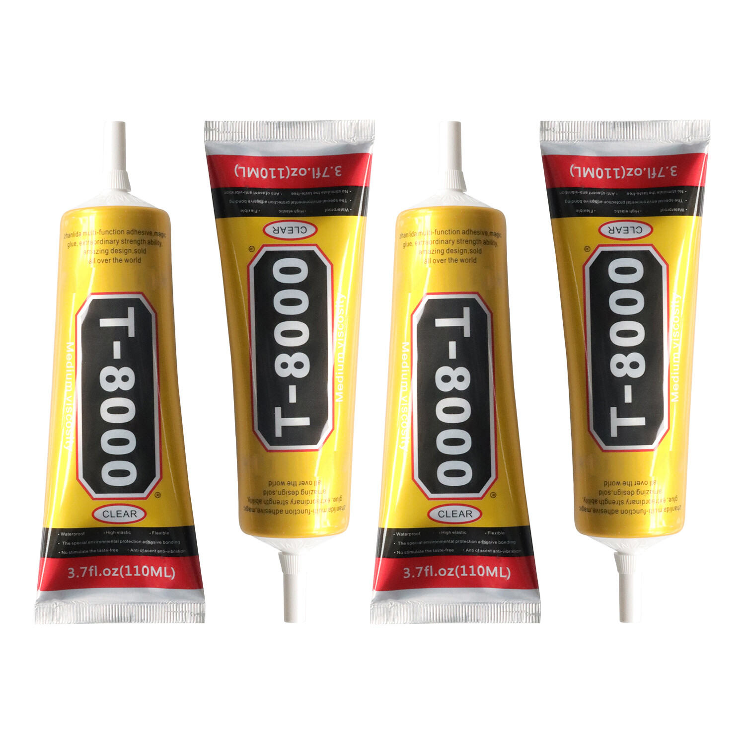 15/50/110ml T8000 Glue Needle Point Drill Phone Screen Repair Glass Jewelry Glue