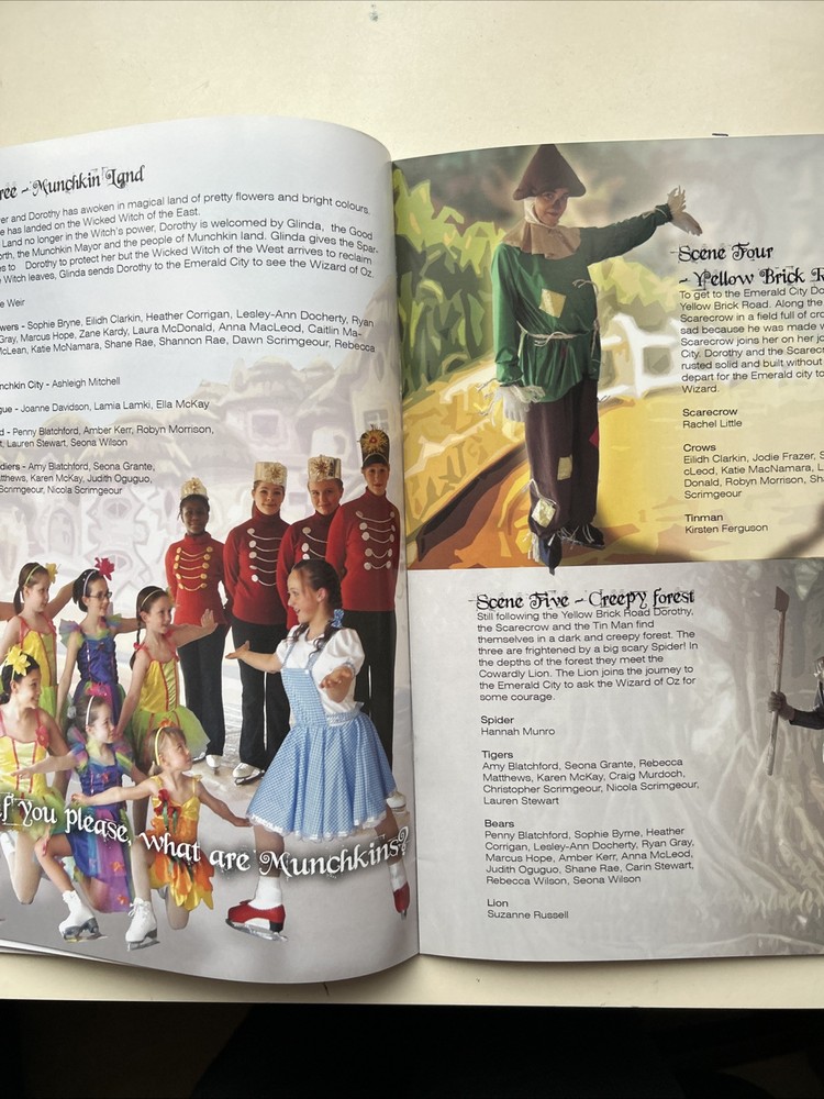 OZ ON ICE 2007 Souvenir Programme PAISLEY