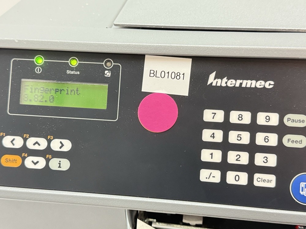 Intermec PX4i EasyCoder Barcode Label Printer PX4C010000005130 MISSING COVER