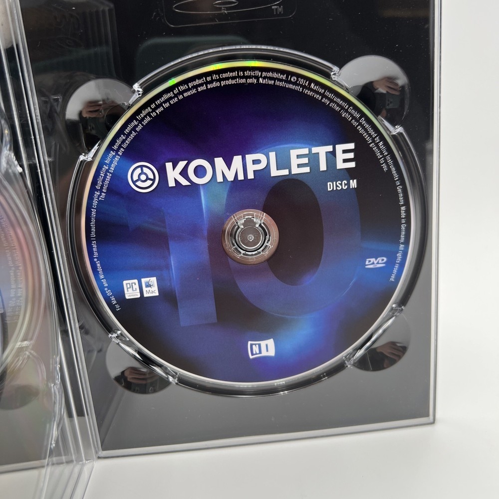 Komplete 10 For Kontrol S-Series On Disc Native Instruments READ