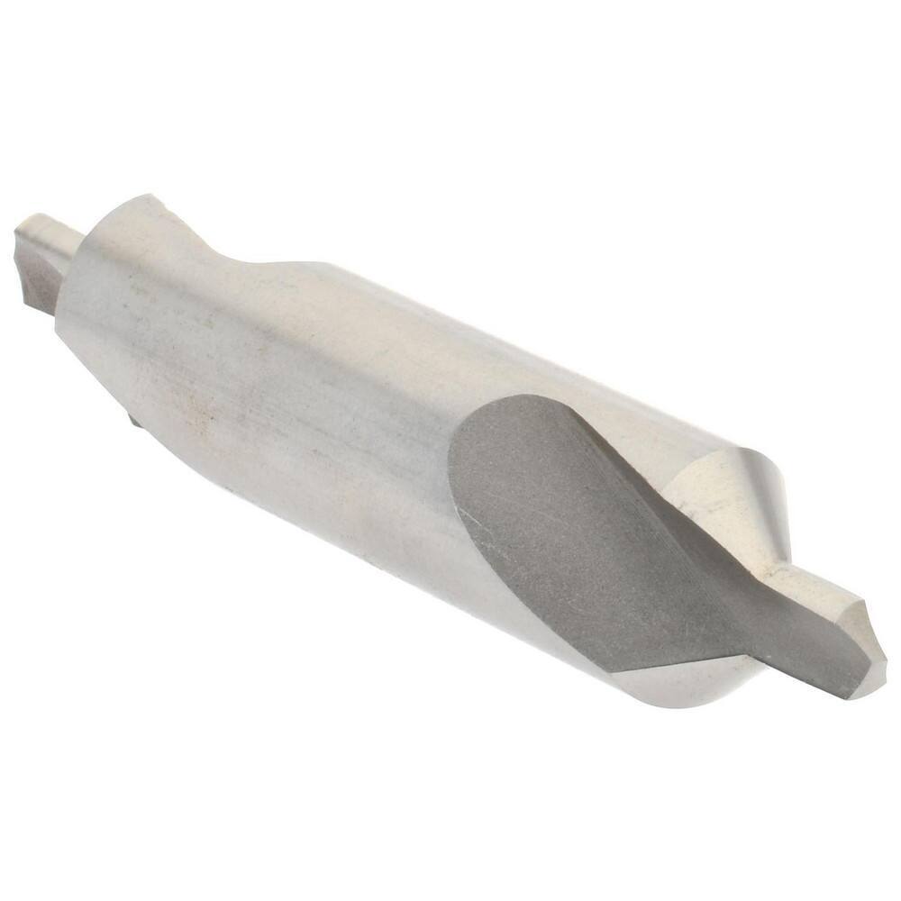 #7 Plain Cut 82° Incl Angle HSS Combo Drill & Countersink 5/8" Body Diam, 1/4...
