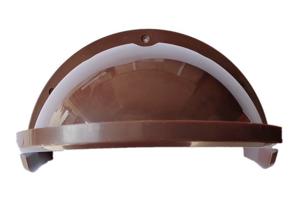 Sunshade Rainshade Protector Cover Shield for Outdoor Security Camera-COFFEE