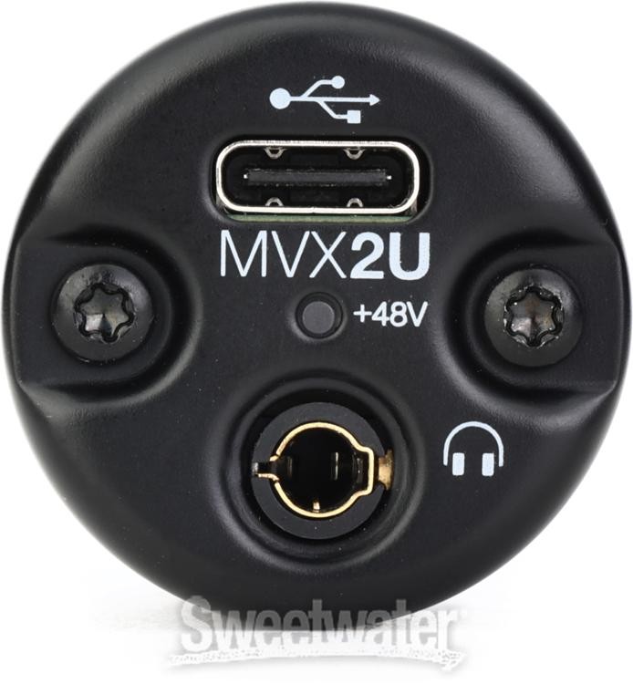Shure MVX2U XLR-to-USB Audio Interface