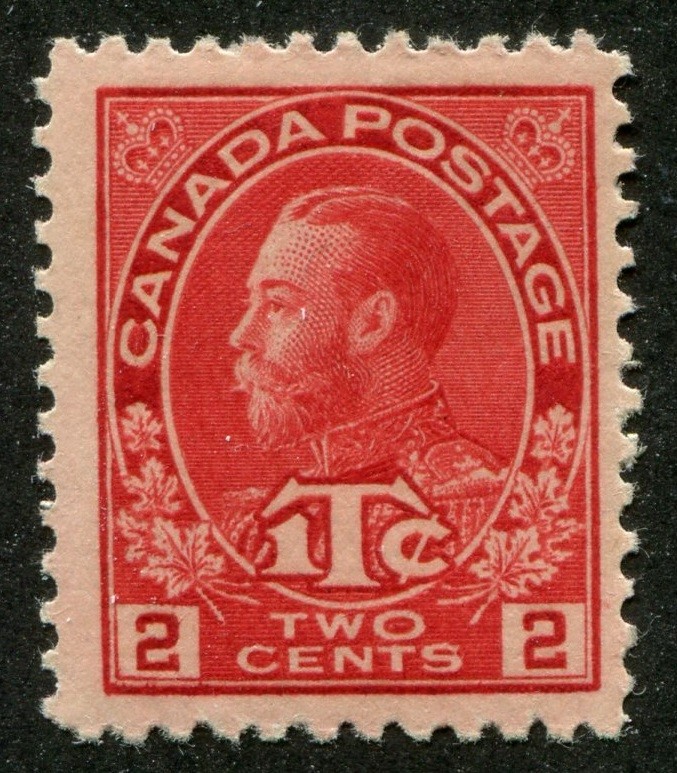 Canada B.O.B. MR3 Mint War Tax Stamp