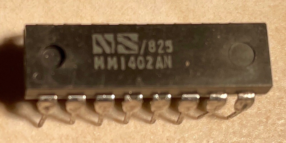 National MM1402AN 1024 Bit Dynamic Shift Register - NOS