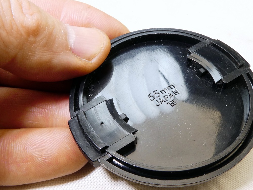 Seikanon 55mm Lens front Cap Snap on type