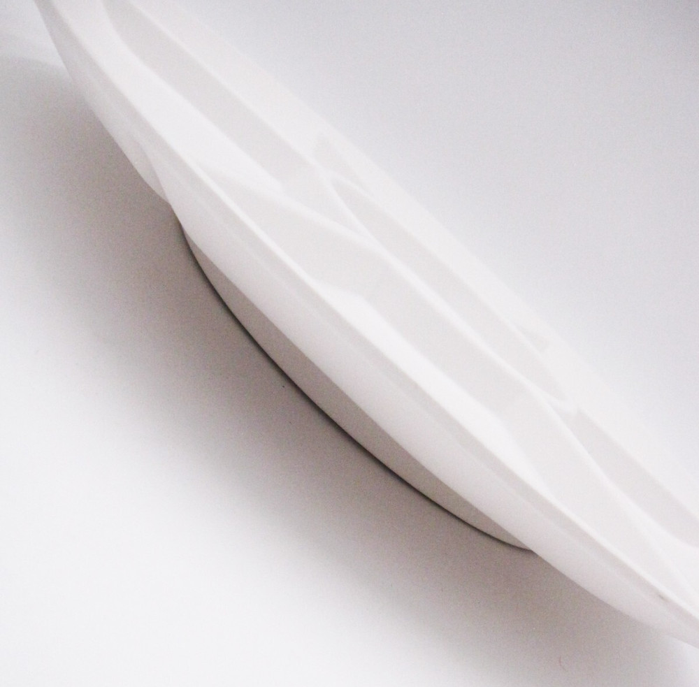 Dwell Studio 7-Section Lazy Susan Server Platter Melamine White Stylish Elegant