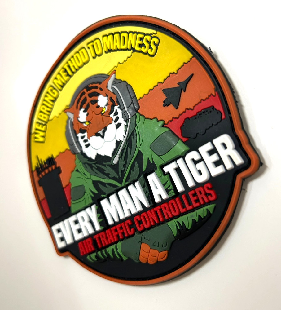 AIR TRAFFIC CONTROLLERS -NATO TIGER MEET -HIGH QUALITY PVC PATCH