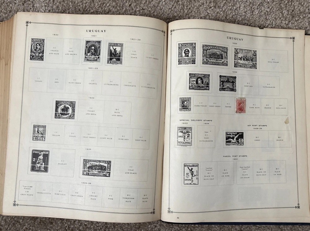 International Junior Postage Stamp Album 1930 Including Stamps