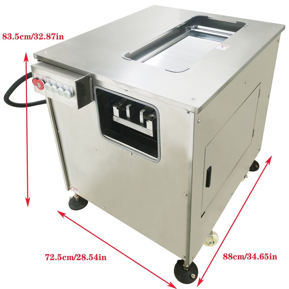 Full Automatic Electric Fish Fillet Cutting Machine 110V Multifunctional Pickled