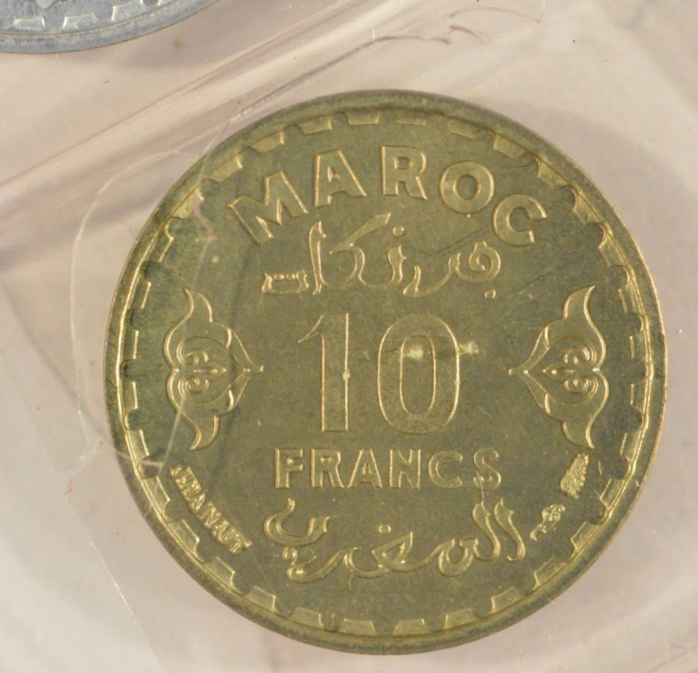 1965 Morocco Proof-Like Coins Mint Set