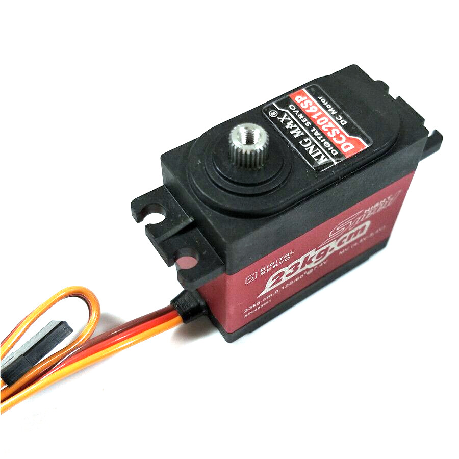 Waterproof Digital High Voltage Servo KINGMAX DCS2016SP For 28-50CC RC Airplane