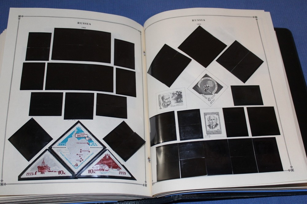 Scott International Blue Stamp Album 1965-1966 Part 6 BlueLakeStamps FIRST-RATE!