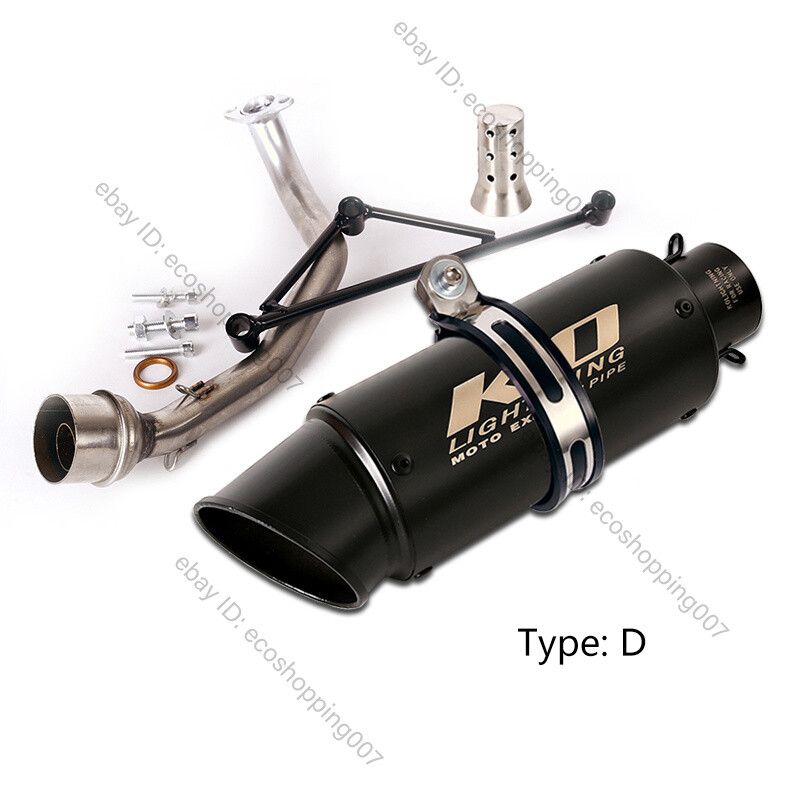 Complete System Exhaust Front Pipe Muffler Silencer For Yamaha GY6 125CC 150CC
