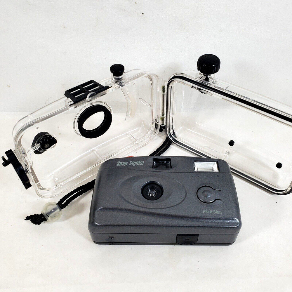 Underwater Waterproof Diving Protective Camera Housing Case Cover and Camera