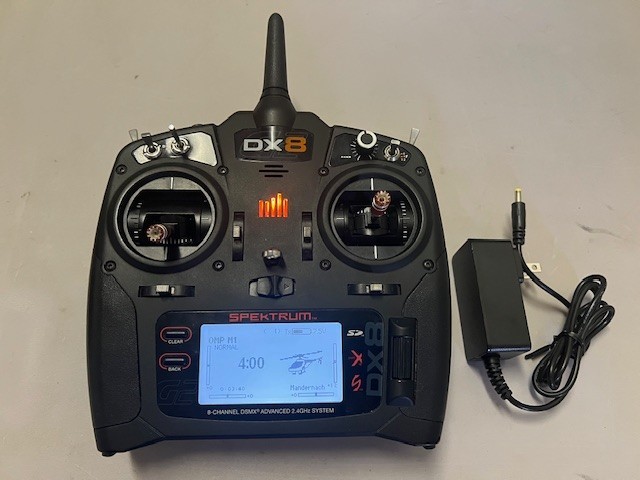 Spektrum DX8 G2 8 Channel Transmitter Mode 2 lightly used