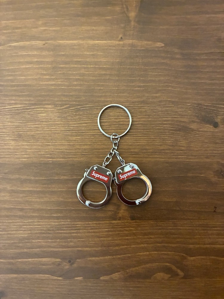 Supreme Handcuff Keychain – Brand New!
