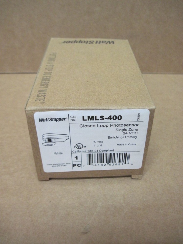 WattStopper LMLS-400 Closed Loop Single Zone DLM photosensor