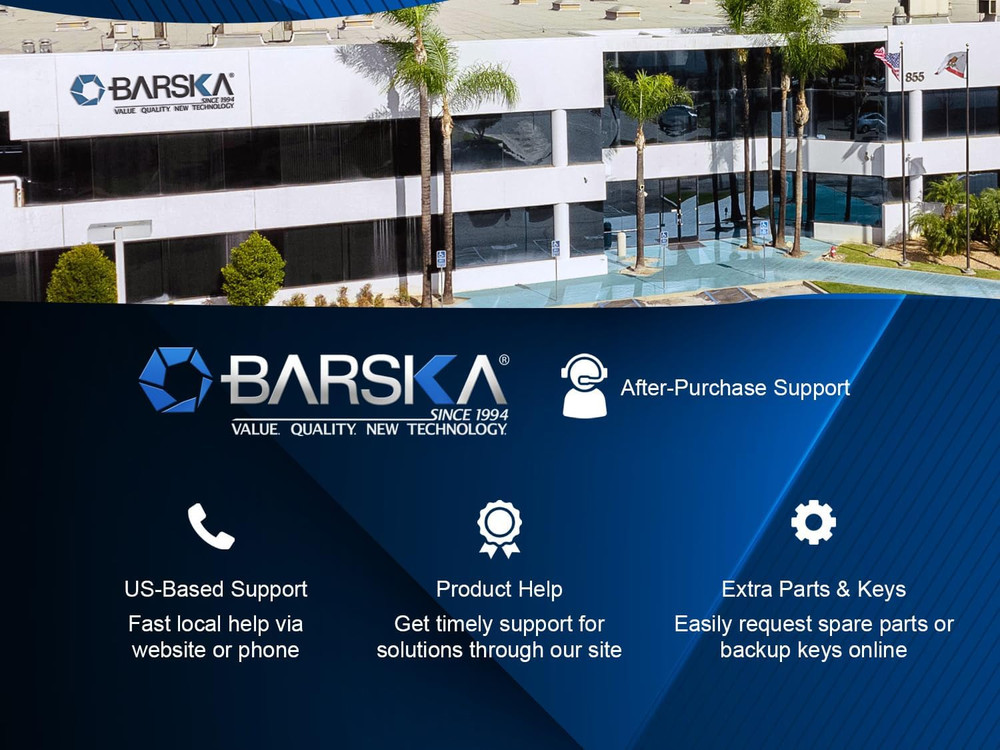 100-Position Key Lock Box – Solid Steel Key Cabinet with Numbered Hooks, Key Log