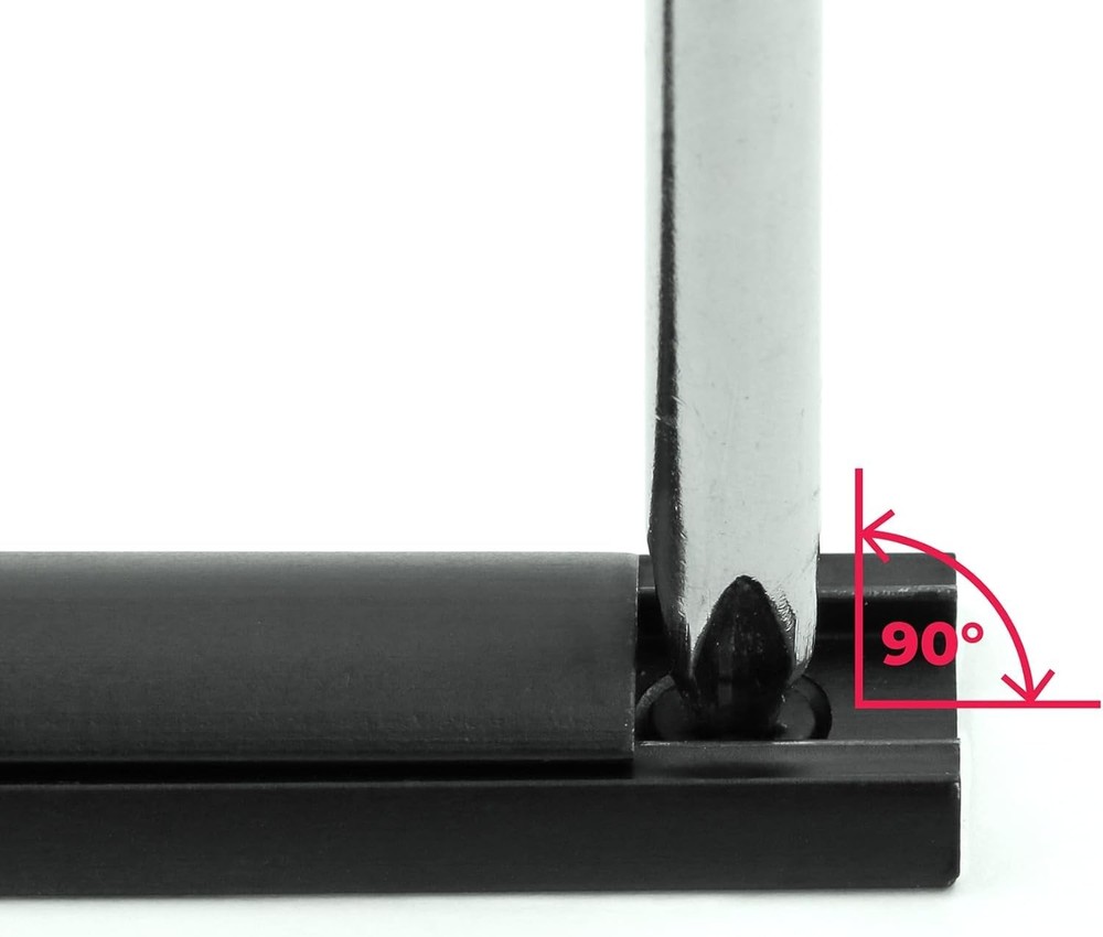Prime-Line U 11448 Surface Bolt 4 Inch - Solid Brass, Matte Black Finish