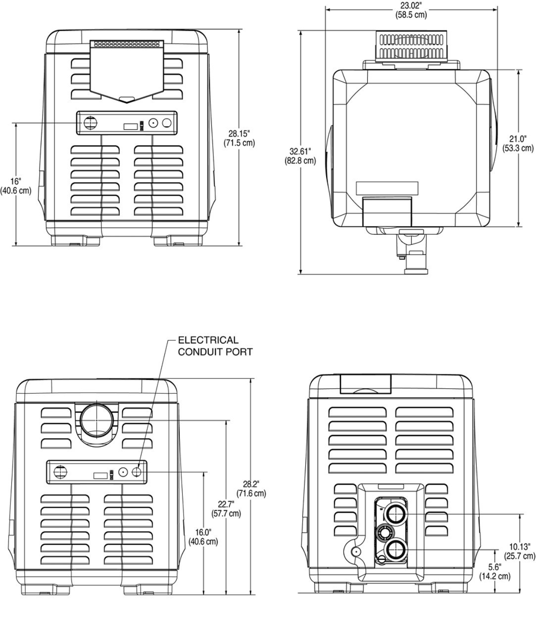 Pentair MasterTemp Pool and Spa Heater (EC-462026)
