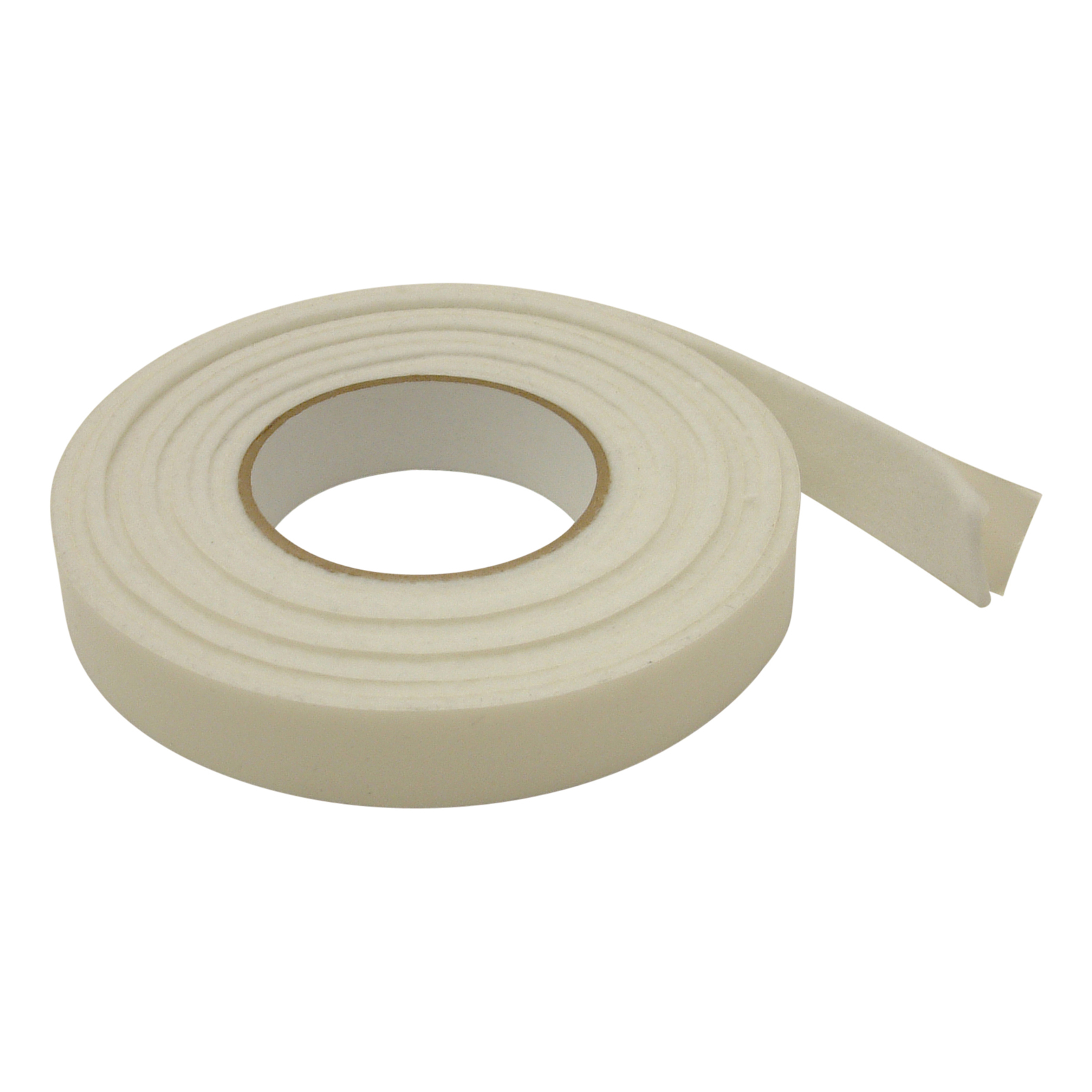 JVCC FELT-08 Polyester Felt Tape: 1 in. x 10 ft. (3mm thickness, White)
