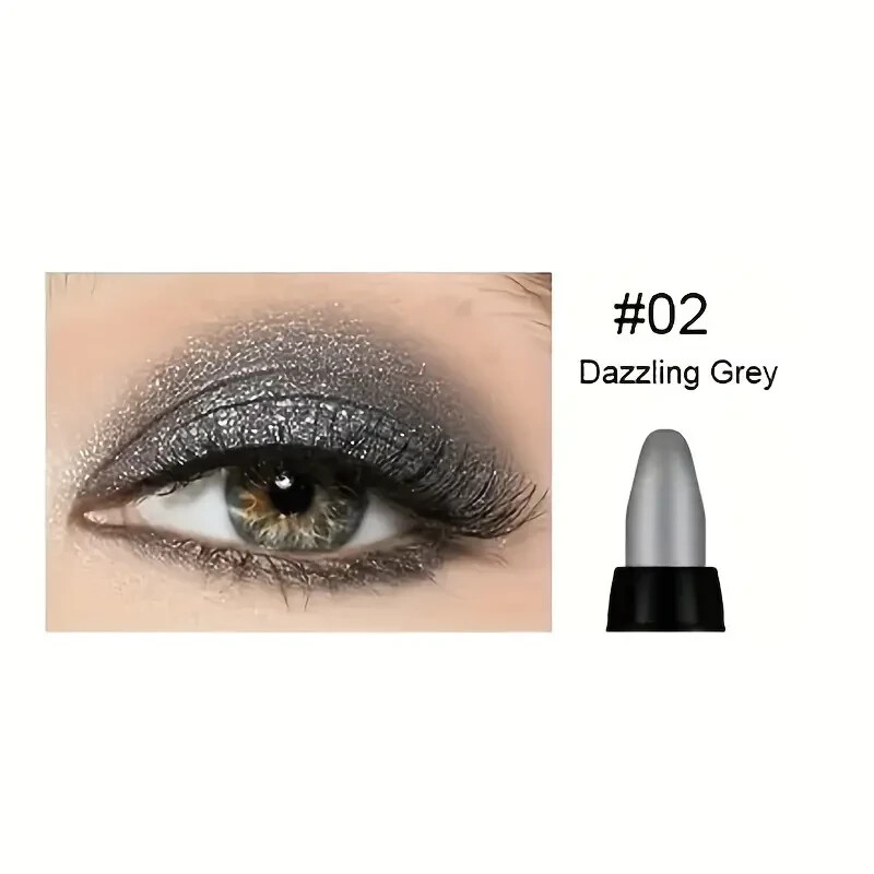 DNM Glitter Eyeshadow  Stick - Dazzling Grey