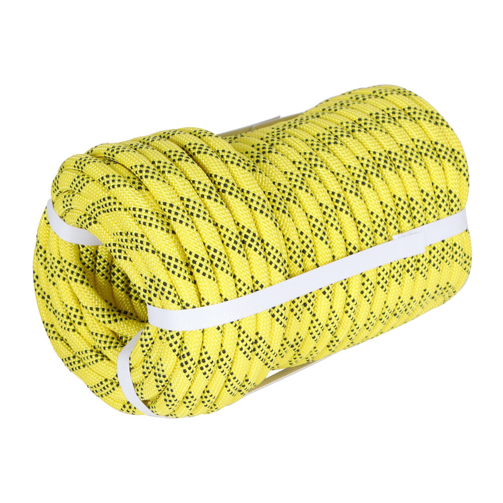 Braided Rope 3/8" X 100' Pulling Rope for Climbing Sailing Camping Swings