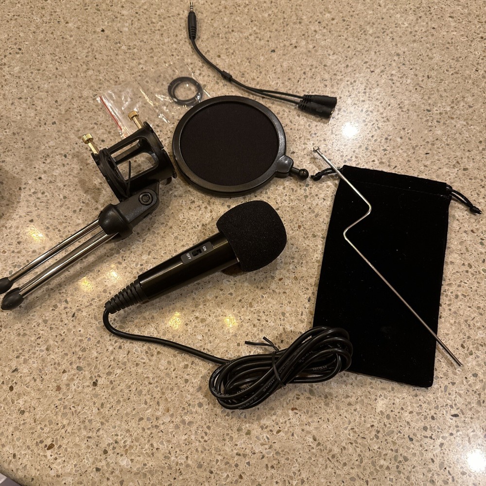 XIAOKOA Portable Mini Condenser Microphone M3 with Stand