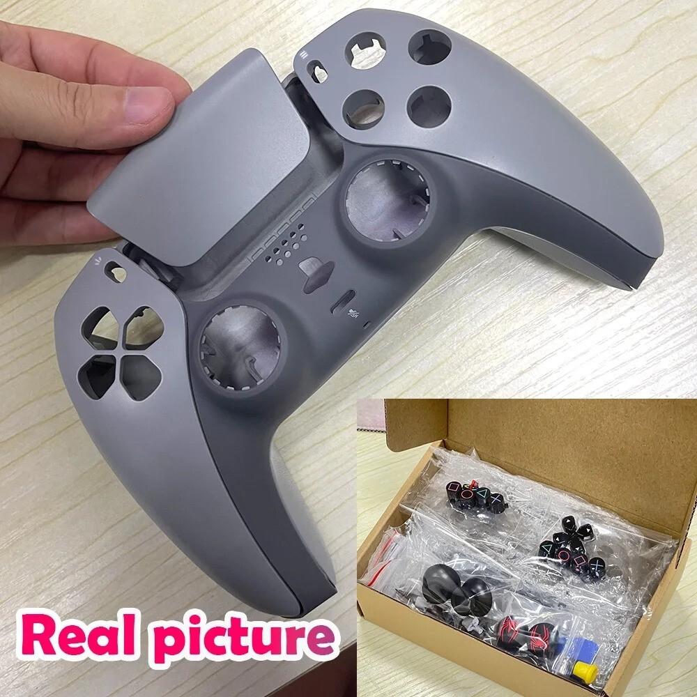 Grey PS5 Controller Shell Faceplate Limited Edition 30th Anniversary For SONY US