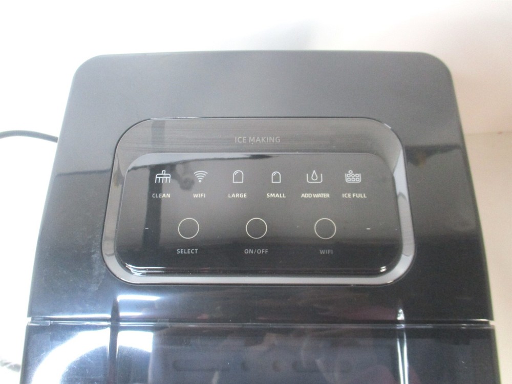 Snoworld Ice Machine Countertop with App Remote Control/Self-Cleaning Function