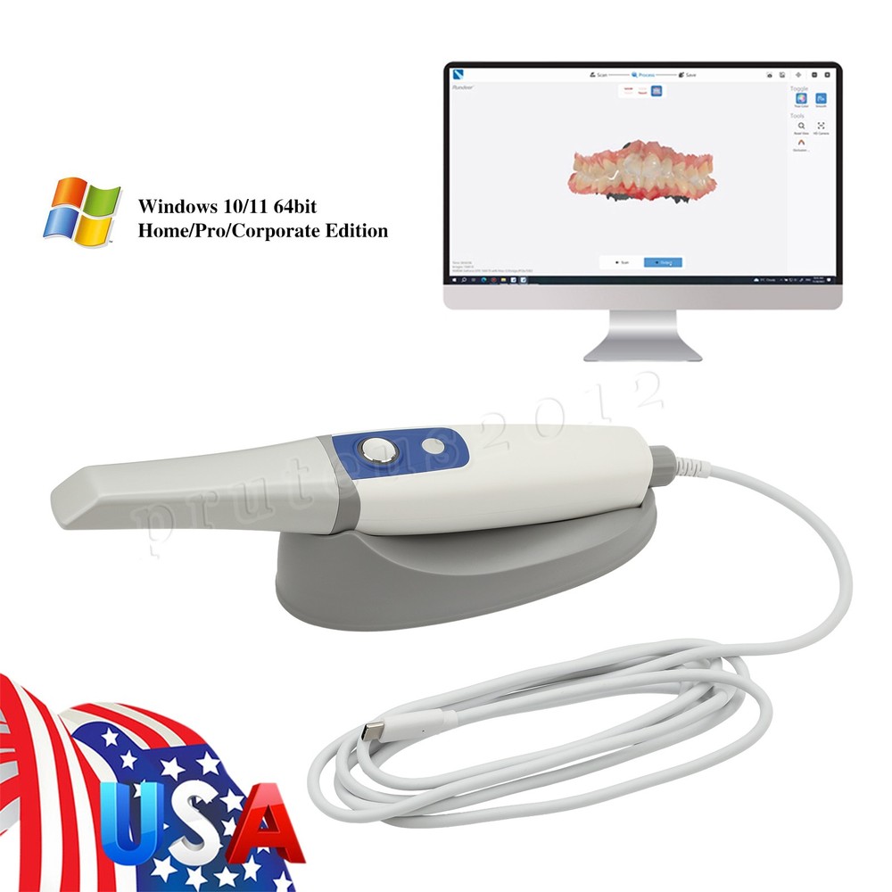 Dental Intra-oral Scanner 3D With Software w/Scanning Software Fast Scan