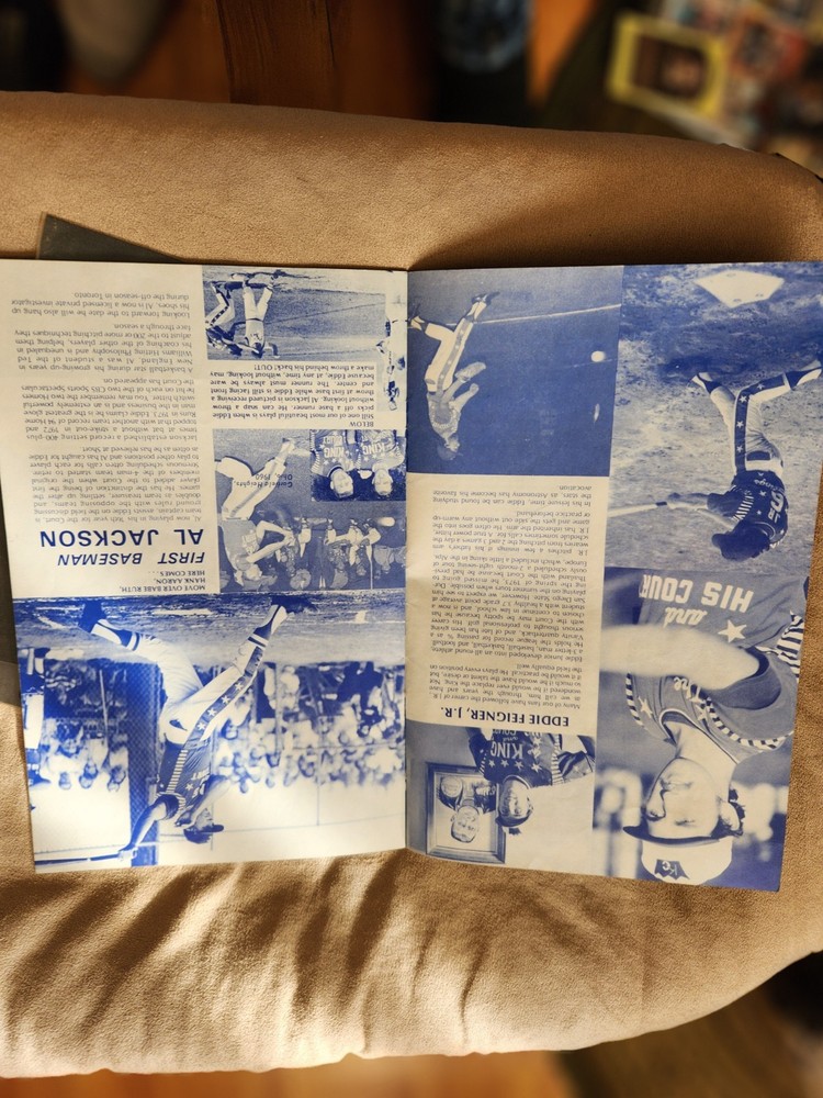 Autographed 1974 King and His Court Softball PRogram