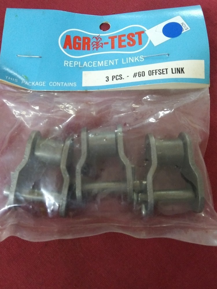 #60 Duplex Roller Chain Offset REPLACEMENT Connecting Link