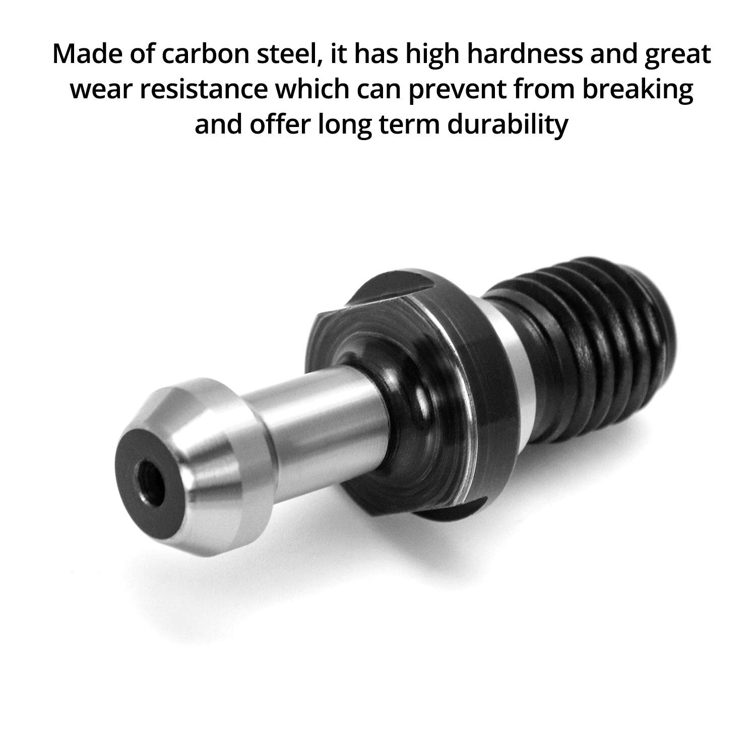 20 pcs CAT40 45° 0.594" Degree Pull Stud Retention Knob FITS HAAS CAT CNC Silver