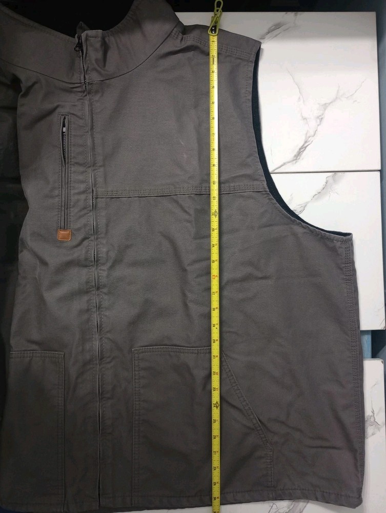 LAPCO FR Flame Resistant Work Vest Gray Size 5XL Reg