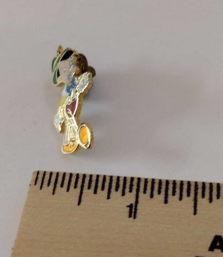 Pinocchio Disney Character Figure Lapel Pin
