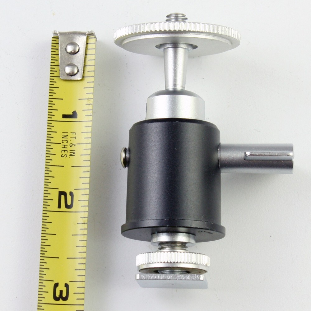 Unbranded 2.5" Tall Shoe-Mount Mini Ball Head