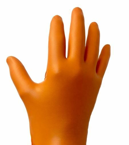 2 PACK $15 A PIECE SMALL 6MIL ORANGE NITRILE GLOVES (100/BX)