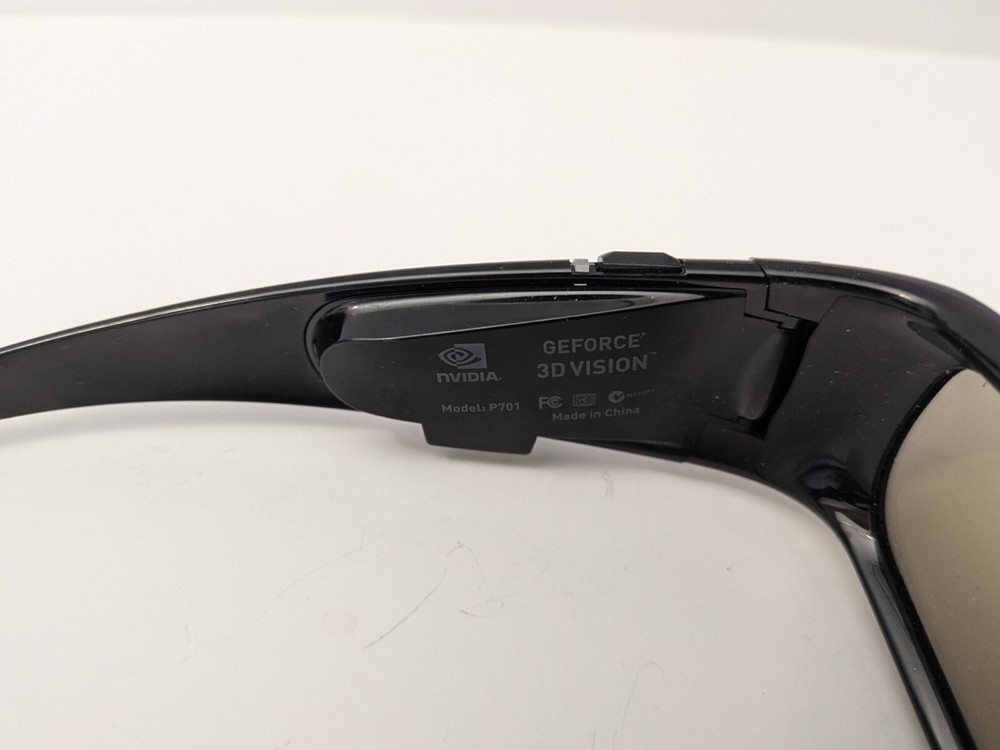 NVidia GeForce 3D Vision Extra Glasses - Model P701 - Used