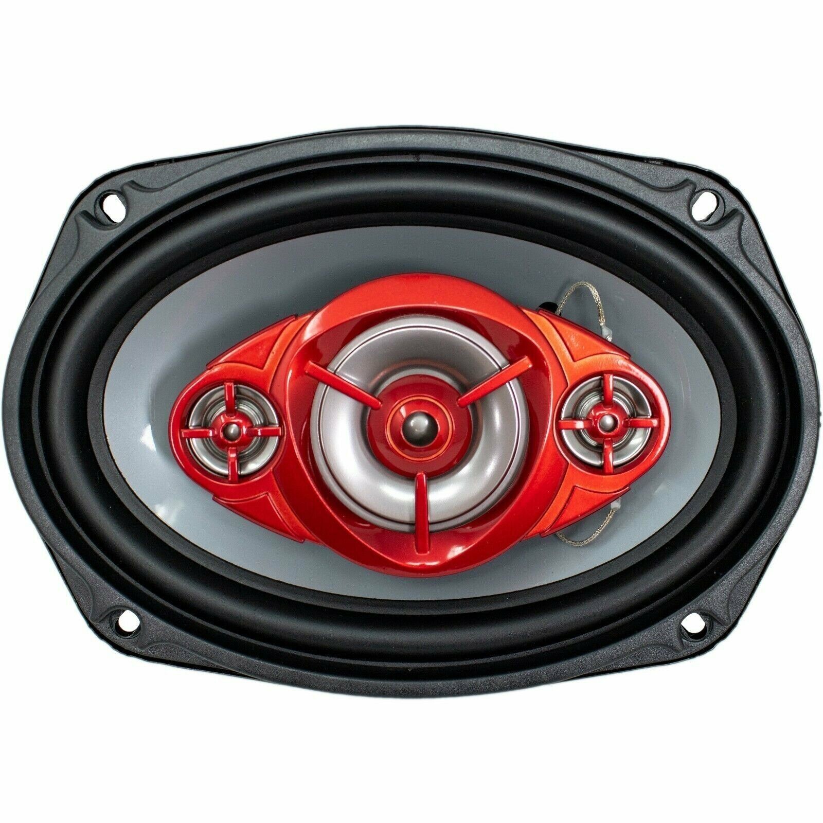 2x SoundXtreme 6x9" 4-Way 1040w Speakers Pair + 2x 6x9" Car Truck Speaker Box